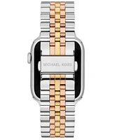 Michael Kors Tri-Tone Stainless Steel Strap for Apple Watch, 38-45mm