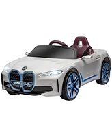 Streamdale Furniture Electric Car for Kids, 12V Licensed Bmw Ride on Car with 2.4G Remote Control, Suspension System, Horn Honking, Music, Lights for