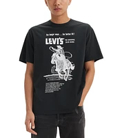 Levi's Men's Longer Wear Relaxed-Fit Logo Graphic T-Shirt