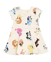 Bluey Girls Character Print Dress to