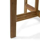Westmont Half-Round Bistro Table, Natural