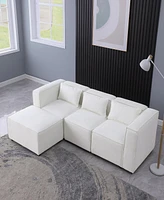 Simplie Fun Plush Chenille Modular Sofa with Ottoman: Comfort, Style, and Versatility