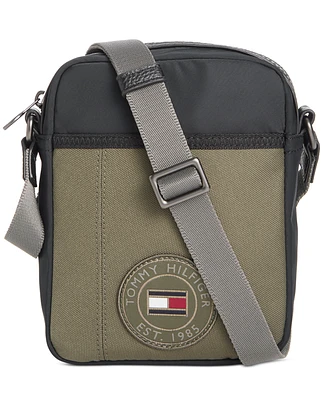 Tommy Hilfiger Men's Colorblocked Mini Reporter Bag