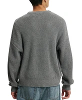 Cotton On Men's Box Fit Crew Knit Sweater