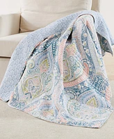 Levtex Nadita Reversible Quilted Throw, 50" x 60"