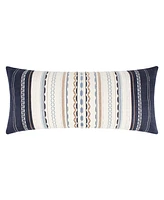 Levtex Preston Embroidered Decorative Pillow, 14" x 32"