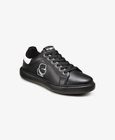 Karl Lagerfeld Paris Men's Embroidered Profile Logo Sneaker