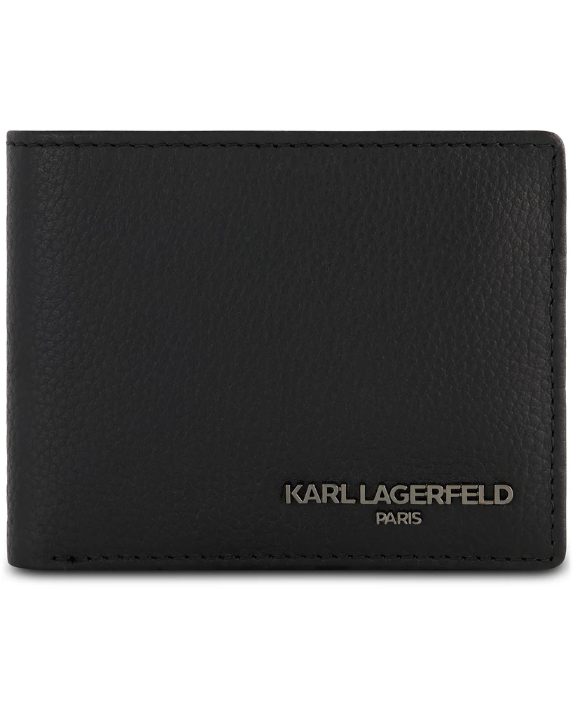 Karl Lagerfeld Men's Logo Wallet