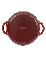 Gibson Home Addlestone Quart Enamel Cast Iron Dutch Oven