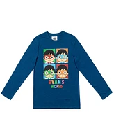 Ryan'S World Boys Ryans World 2 Pack T-Shirts