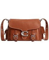 Coach Cargo Soft Tabby Leather Satchel