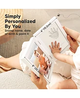 KeaBabies Rune Baby Hand and Footprint Kit Frame, Shower Gifts for Girls, Boys, Newborn Makers