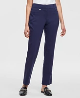 Jm Collection Women's Slim-Leg Curvy-Fit Pants, Regular & Short Lengths, Created for Macy's