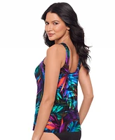 Miraclesuit Women's Palma Paradiso Ursula Underwired Tankini Top