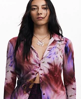 Desigual Women's Tie-dye print shirt