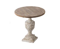 Streamdale Furniture 30x31" Antique Round Wood Table