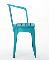 Whimsical Outdoor Bistro Set: Durable Iron Table And Chairs With Water-Resistant Finish