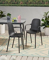 Streamdale Furniture Modern Outdoor Dining Chair Set: Durable, Stylish, And Comfortable