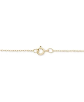 Diamond Open Heart 18" Pendant Necklace (1/5 ct. t.w.) in 14k Gold