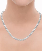 Diamond Collar Necklace (1/2 ct. t.w.) in Sterling Silver, 16-1/2" + 2" extender