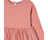 Cotton On Girls Little/Big Nova Long Sleeve Dress Up