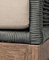Orbit Outdoor Swivel Club Chair