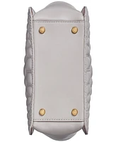 Donna Karan New York Jericho Quilted Croc Leather Crossbody
