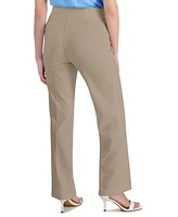 Ak Anne Klein Women's Pull-On Slash Pocket Pants