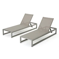 Modesta Chaise Lounge(Set Of 2)
