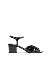 Schutz Women's Keefa Mid-Block Heel Sandals