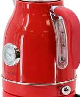 MegaChef 1.7 Liter Electric Tea Kettle and 2 Slice Toaster