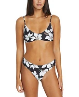 Volcom Juniors Midnight Lily Bikini Top Bottoms
