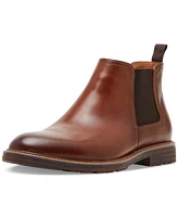 Steve Madden Men's Argyle Leather Chelsea Boot