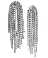 I.n.c. International Concepts Crystal Chain Chandelier Earrings, Created for Macy's