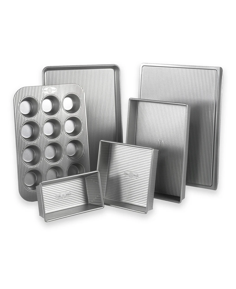 Usa Pan Non-Stick Aluminum 6-Piece Bakeware Set