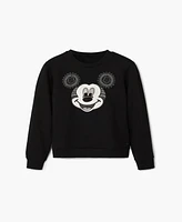 Desigual Women's Mickey Mouse face sweatshirt