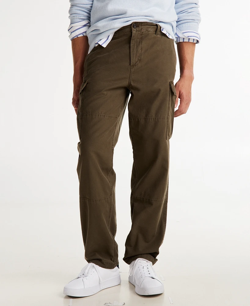 Tommy Hilfiger Men's Garment-Dyed Cargo Chino Pants