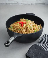 BergHOFF Leo Phantom Nonstick Ceramic 11" Wok Pan 4.6qt., Recycled