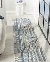 Lr Home Willa Vis-644 2'2"x7' Runner Area Rug