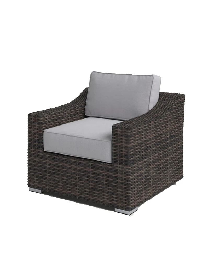 Mondawe Fully Assembled Patio Chair with Cushion