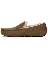 Ugg Men's Ascot Leather Plush-Lined Slipper