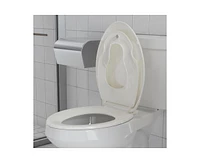 Gaomon Toilet Seat Elongated,Toilet Seat with Toddler Seat Built in, Potty Training Toilet Seat Fits Both Adult and Child, with Soft Close,Easy Instal
