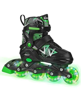 Roller Derby Stryde Lighted Boy's Adjustable Inline Skates