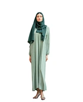 Urban Modesty Women's Mint Sheath Abaya Maxi Dress