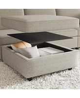 Streamdale Furniture Modular Sectional Sofa, Convertible Sofa Seat With Storage, Sleeper Sectional Sofa Set, Fabric Flexible Modular Combinations for