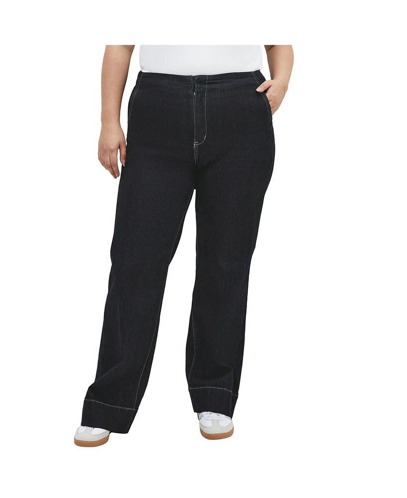 City Chic Women's Plus Mysteria Jean