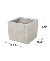 Simplie Fun Ella Mgo L 22: The Sophisticated Planter For Outdoor Elegance