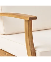 Perla Club Chairs Set Of 2, Cream