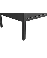 Streamdale Furniture Kitchen Buffet Server Table Accent Sideboard Cupboard Server Buffet Console Table with Doors Cabinet