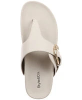 Style & Co Women's Zayaa Flat Sandals, Exclusively at Macy's